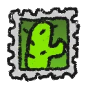 Cactus Field Stamp