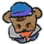 Dapper Bear From Above